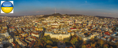 Lviv. University and Park Named After Ivan Franko