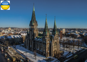 Lviv.  The Church of Saints Olha and Elizabeth.
